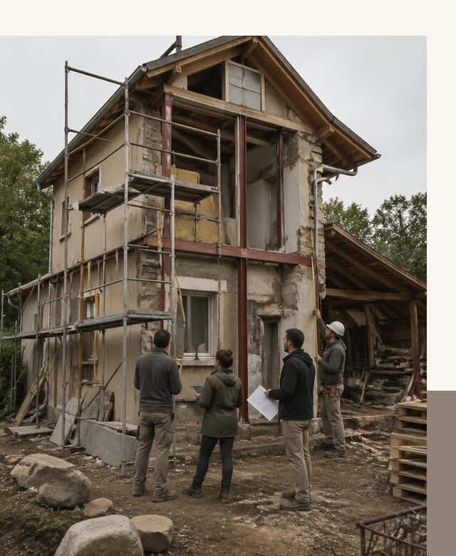 Реконструкция загородного дома под ключ в Мариинске от бюро